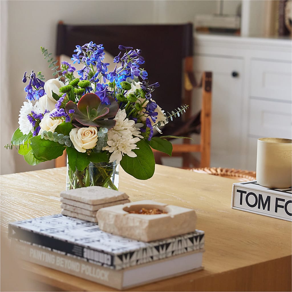 Cerulean Waves Bouquet –  Family Fare Supermarkets #3785, Omaha NE