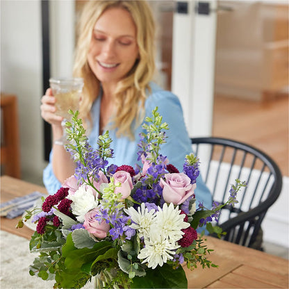Violet Frost Bouquet –  Family Fare Supermarkets #3785, Omaha NE