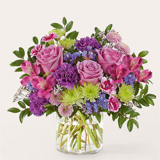 Glass Half Full Bouquet –  Family Fare Supermarkets #3785, Omaha NE