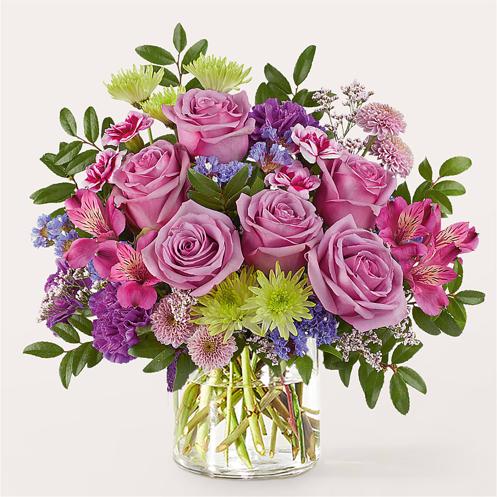 Glass Half Full Bouquet –  Family Fare Supermarkets #3785, Omaha NE