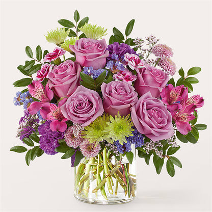 Glass Half Full Bouquet –  Family Fare Supermarkets #3785, Omaha NE
