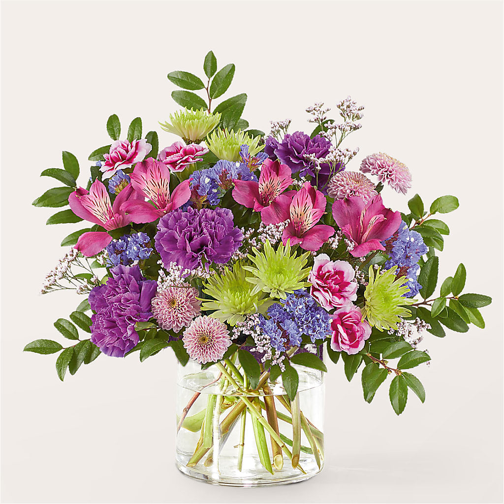 Glass Half Full Bouquet –  Family Fare Supermarkets #3785, Omaha NE