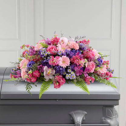 Glorious Garden Casket Spray –  Family Fare Supermarkets #3785, Omaha NE