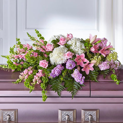 Life's Gratitude Casket Spray –  Family Fare Supermarkets #3785, Omaha NE