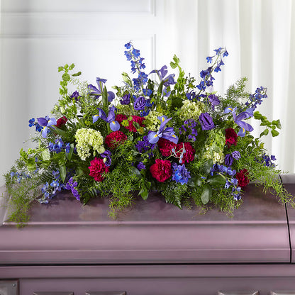 Always Treasured Casket Spray –  Family Fare Supermarkets #3785, Omaha NE