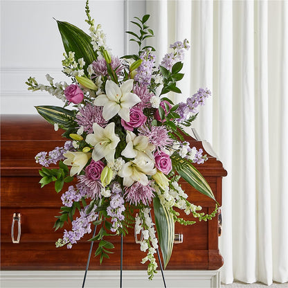 Grateful Hearts Standing Spray –  Family Fare Supermarkets #3785, Omaha NE