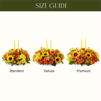 Autumn Harmony Centerpiece –  Family Fare Supermarkets #3785, Omaha NE