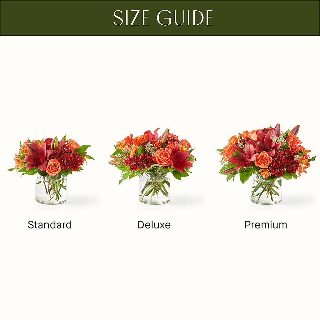 Crimson Leaves Bouquet –  Family Fare Supermarkets #3785, Omaha NE
