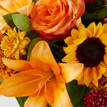 Grateful Centerpiece –  Family Fare Supermarkets #3785, Omaha NE