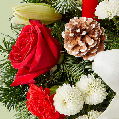 Seasonal Festivities Centerpiece –  Family Fare Supermarkets #3785, Omaha NE