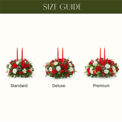Holiday Soiree Centerpiece –  Family Fare Supermarkets #3785, Omaha NE