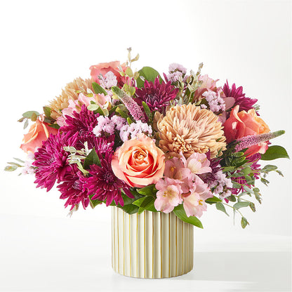 Berry Cobbler Bouquet with Ivory Vase –  Family Fare Supermarkets #3785, Omaha NE
