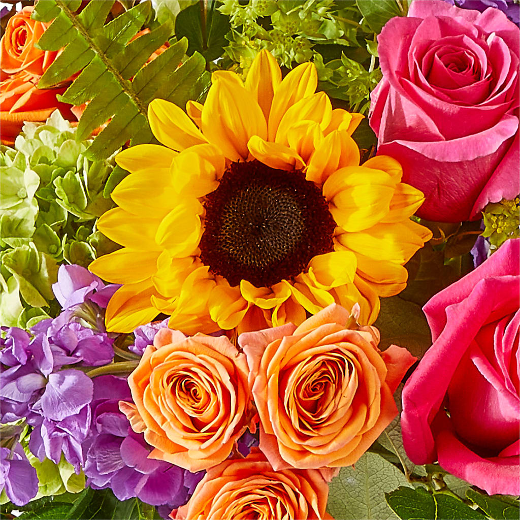 Vibrant Greetings Bouquet –  Family Fare Supermarkets #3785, Omaha NE
