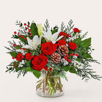 Best in Snow Bouquet –  Family Fare Supermarkets #3785, Omaha NE