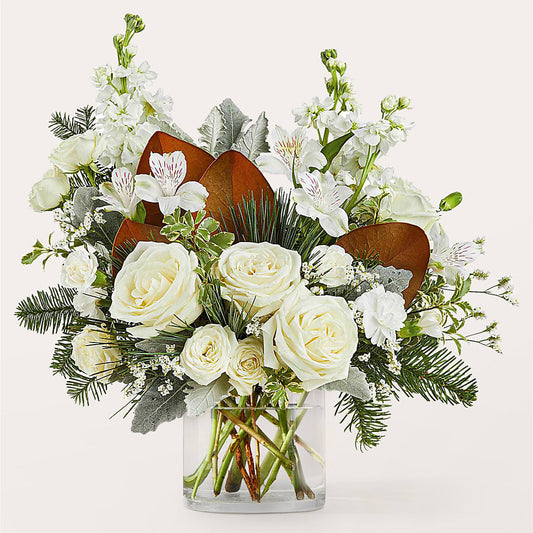 Fresh Snowfall Bouquet –  Family Fare Supermarkets #3785, Omaha NE